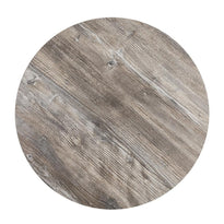 Plateau De Table Rond 600Mm Pin Vieilli Compact Exterior - GelatoPro.fr