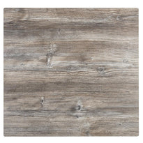 Plateau De Table Carré 600Mm Pin Vieilli Compact Exterior - GelatoPro.fr