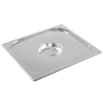 Couvercle Gn 2/3 Inox Vogue - GelatoPro.fr