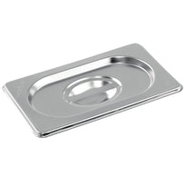 Couvercle Gn 1/9 Inox Vogue - GelatoPro.fr