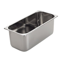 Bac À Glace Gastro M Inox 360 X 165 X 120Mm - GelatoPro.fr