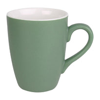 Mug Pastel Mat En Porcelaine Olympia Vert 320Ml - GelatoPro.fr