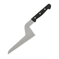 Couteau À Gâteau Denté À Angle Droit Schneider 22Cm - GelatoPro.fr
