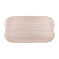 Plateau De Service Roltex Wave 43X23Cm Bois Clair Veiné - GelatoPro.fr