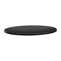 Plateau De Table Rond Topalit Classic Line 80Cm Anthracite - GelatoPro.fr
