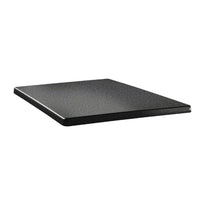 Plateau De Table Carré Topalit Classic Line 60X60Cm Anthracite - GelatoPro.fr