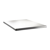 Plateau De Table Carré Topalit Classic Line 60X60Cm Blanc Pur - GelatoPro.fr