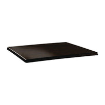 Plateau De Table Rectangulaire Topalit Classic Line 120X80Cm Wengé - GelatoPro.fr