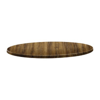Plateau De Table Rond Topalit Classic Line 70Cm Atacama Cherry - GelatoPro.fr