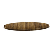 Plateau De Table Rond Topalit Classic Line 80Cm Atacama Cherry - GelatoPro.fr