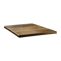 Plateau De Table Carré Topalit Classic Line 70X70Cm Atacama Cherry - GelatoPro.fr