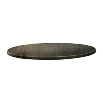 Plateau De Table Rond Topalit Classic Line 70Cm Béton - GelatoPro.fr