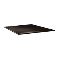 Plateau De Table Carré Topalit Smartline 80X80Cm Wengé - GelatoPro.fr