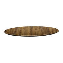 Plateau De Table Rond Topalit Smartline 80Cm Atacama Cherry - GelatoPro.fr