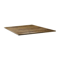 Plateau De Table Carré Topalit Smartline 80X80Cm Atacama Cherry - GelatoPro.fr