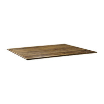 Plateau De Table Rectangulaire Topalit Smartline 120X80Cm Atacama Cherry - GelatoPro.fr
