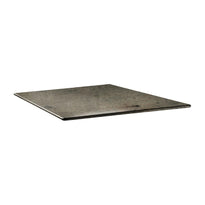 Plateau De Table Carré Topalit Smartline 70X70Cm Béton - GelatoPro.fr