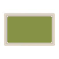 Plateau De Service En Polyester Roltex Gn1/1 530X325Mm Vert - GelatoPro.fr