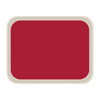 Plateau De Service En Polyester Roltex Standard 470X360Mm Rouge - GelatoPro.fr