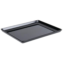 Plateau En Mélamine Aps Float Noir Gn1/2 - GelatoPro.fr