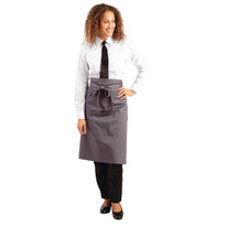 Tablier Serveur Whites Gris Anthracite - GelatoPro.fr