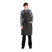 Tablier Bavette Chef Works Urban Dorset Taupe - GelatoPro.fr
