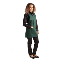 Tablier Serveur Col En V Whites Vert - GelatoPro.fr