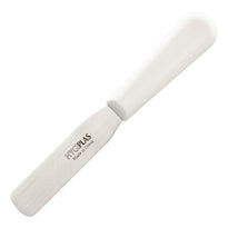 Couteau Spatule Droit Hygiplas Blanc 100Mm - GelatoPro.fr