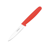 Couteau D'Office Hygiplas Rouge 7,5 Cm - GelatoPro.fr