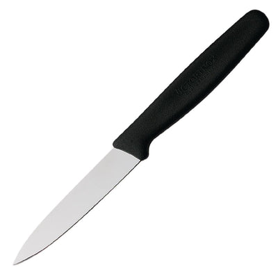 Couteau éminceur Victorinox noir avec lame inox