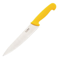 Couteau De Cuisinier Hygiplas Jaune 215Mm - GelatoPro.fr