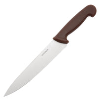 Couteau De Cuisinier Hygiplas Marron 215Mm - GelatoPro.fr