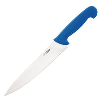 Couteau De Cuisinier Hygiplas Bleu 255Mm - GelatoPro.fr