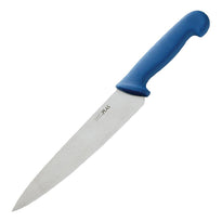 Couteau De Cuisinier Hygiplas Bleu 215Mm - GelatoPro.fr