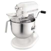 Batteur Multifonction À Bol Relevable Kitchenaid Blanc - GelatoPro.fr