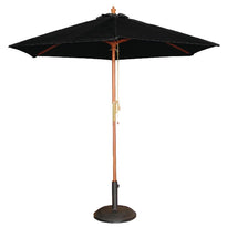 Parasol Rond Bolero Noir 3M - GelatoPro.fr