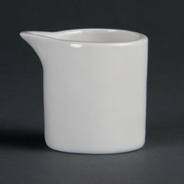 Pots À Lait Blancs 57Ml Olympia Whiteware - GelatoPro.fr