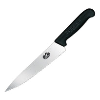 Couteau À Découper Denté Victorinox Fibrox 22Cm - GelatoPro.fr