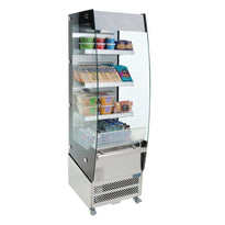 Vitrine Positive Libre Service Plusieurs Niveaux 220L Polar Série G - GelatoPro.fr