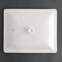 Couvercle Blanc Gn 1/2 Olympia Whiteware - GelatoPro.fr