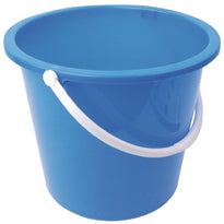 Seau Rond En Plastique Jantex 10L Bleu - GelatoPro.fr