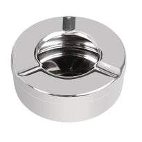 Cendrier Inox Anti-Vent Olympia 90Mm X 6 - GelatoPro.fr