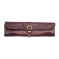 Trousse À Couteaux En Cuir Boldric 8 Emplacements - GelatoPro.fr