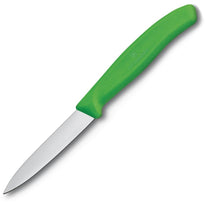 Couteau D'Office Vert Victorinox 8Cm - GelatoPro.fr