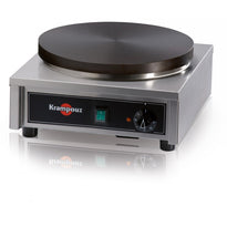 Crêpière Électrique Confort Carré Krampouz 40 Cm - GelatoPro.fr