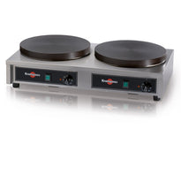 Crêpière Électrique Confort Double Carré Krampouz 40 Cm Triphasé - GelatoPro.fr