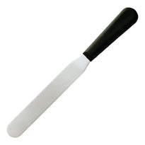 Couteau Spatule À Lame Droite Hygiplas Noir 205Mm - GelatoPro.fr