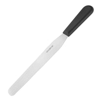 Couteau Spatule À Lame Droite Hygiplas Noir 255Mm - GelatoPro.fr
