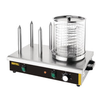 Chauffe-Saucisses Buffalo 4 Plots - GelatoPro.fr