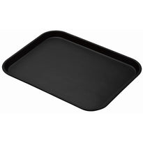 Plateau Rond Fibre De Verre Antidérapant Treadlite Cambro Noir 45,7 Cm - GelatoPro.fr